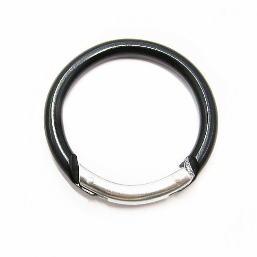 49MM Aluminum Round Carabiner For Dog Leash